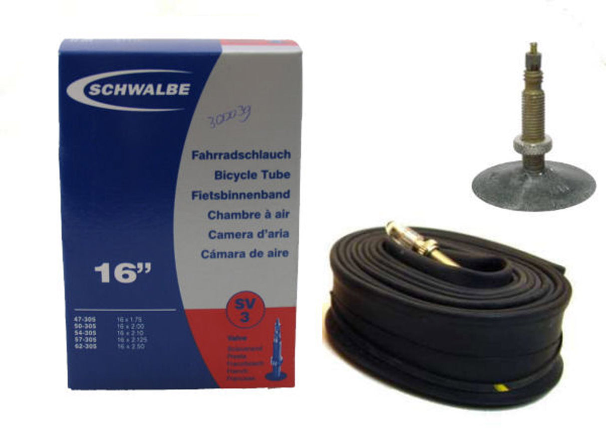 Schwalbe Inner Tube SV3 16 tum 47 62-305 SV 40 mm