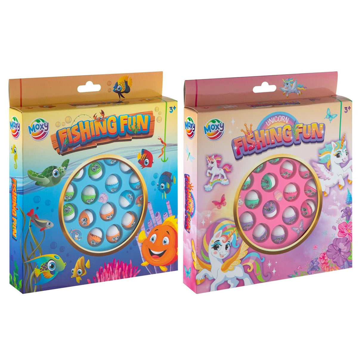 Jeu de pêche Moxy 21,5 cm - bleu