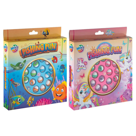Jeu de pêche Moxy 21,5 cm - bleu