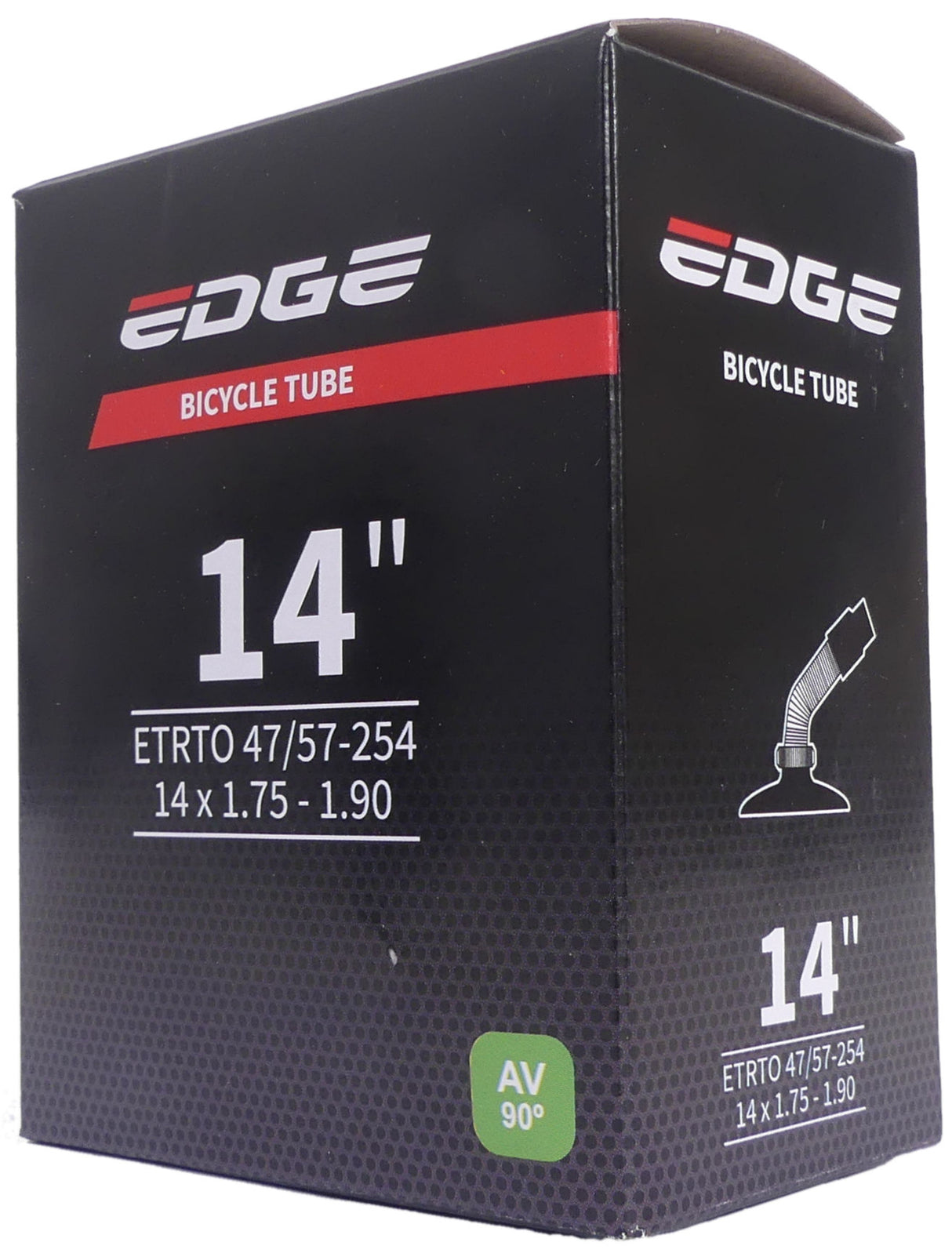 Edge Binnenband 14 x 1,75-1,90 47 52-254 AV-90 stopinj