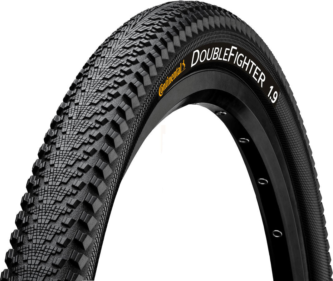 Continental Tire Doublefighter III 26 x 1.90 50-559 Nero con riflesso