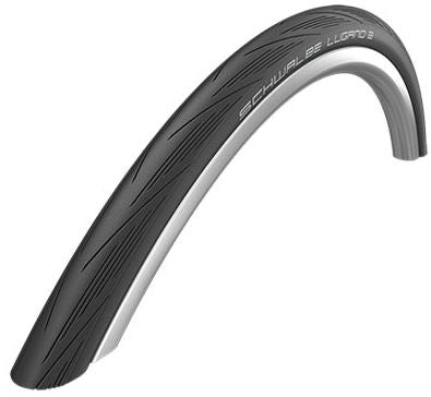 Schwalbe dæk Lugano II Wire 28 x 7 8 (23-622) Sort