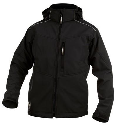Dassy softshell tavira polyester noir xxl