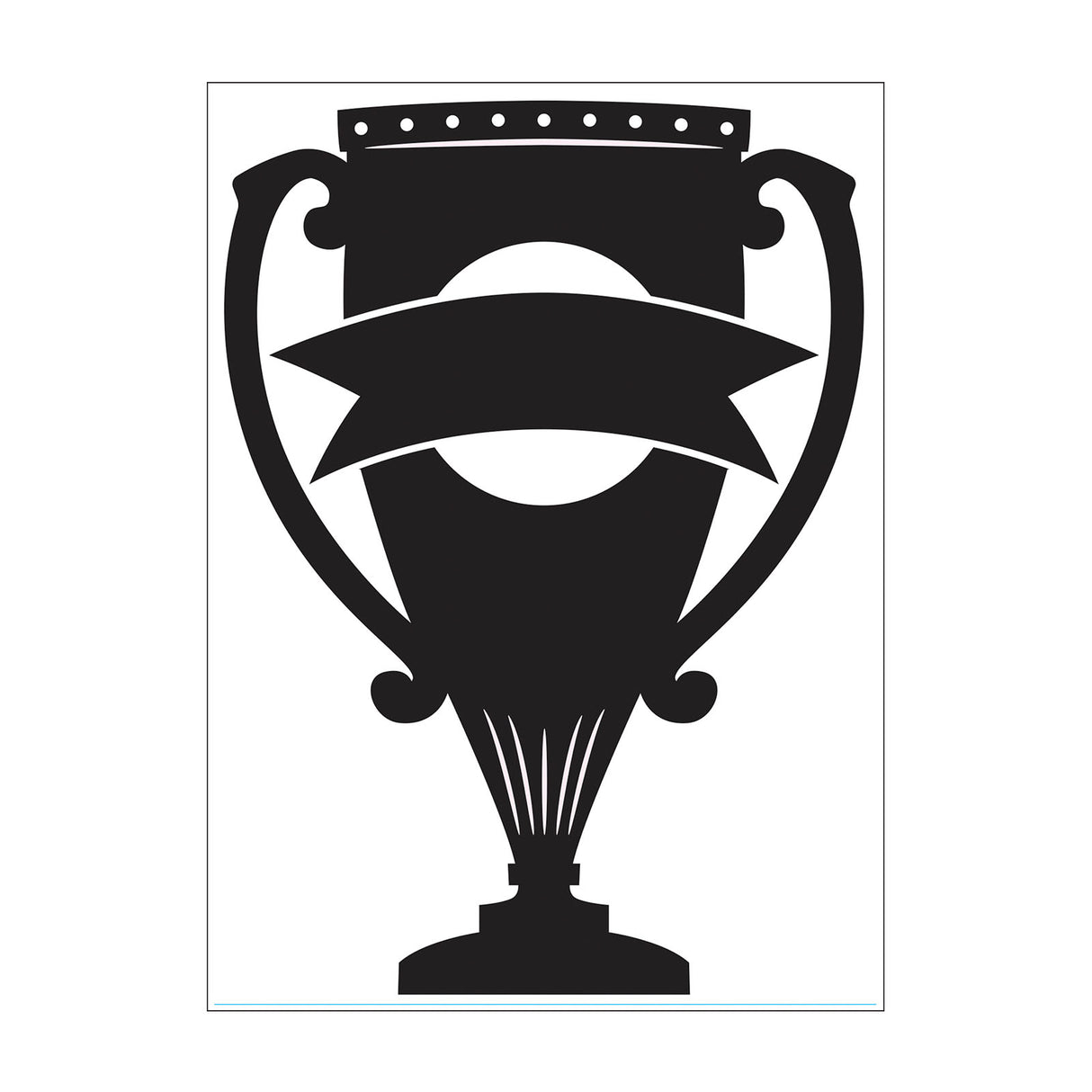 Darice • embossing sjabloon trofee
