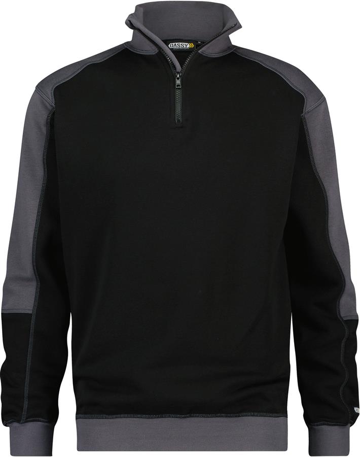 Dassy pull basiel noir gris l