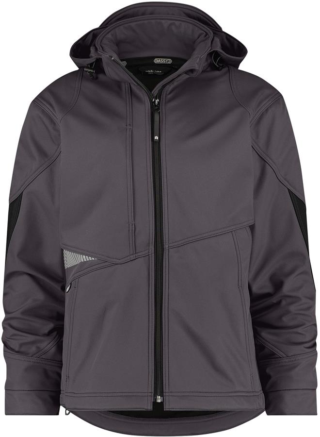 Dassy gravité softshell gris noir taille s