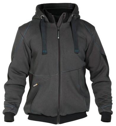 Veste sweat Dassy pulse anthracite noir m