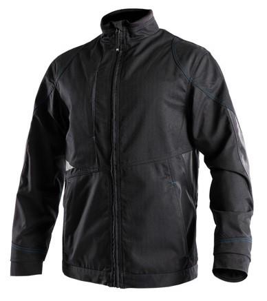 Dassy veste de travail atom noir gris s