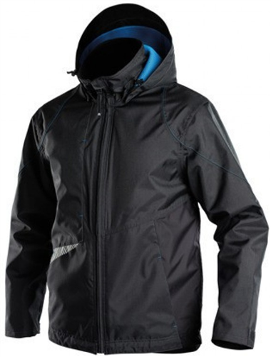 Veste de travail Dassy hyper coupe-vent imperméable noir 3xl
