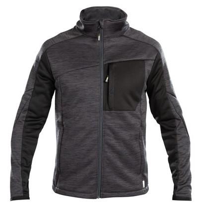 Cardigan couche intermédiaire Dassy convexe gris noir m