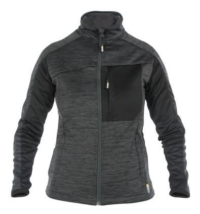 Dassy couche intermédiaire gilet convexe femme gris noir 2xl