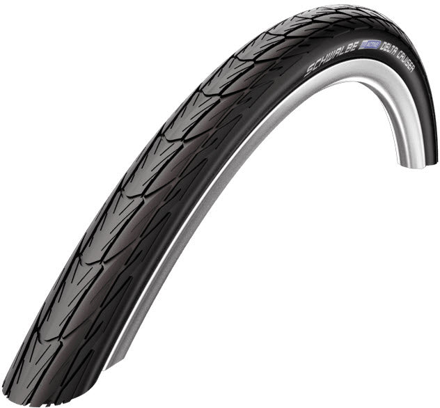 Schwalbe Tire Schwalbe Cruiser Plus Pintureguard 26 x 1 3 8 37-590 mm Negro con reflexión