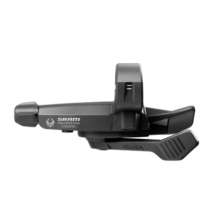 Sram manette de vitesse s100 eagle 12sp déclencheur simple clic pince intégrée noir