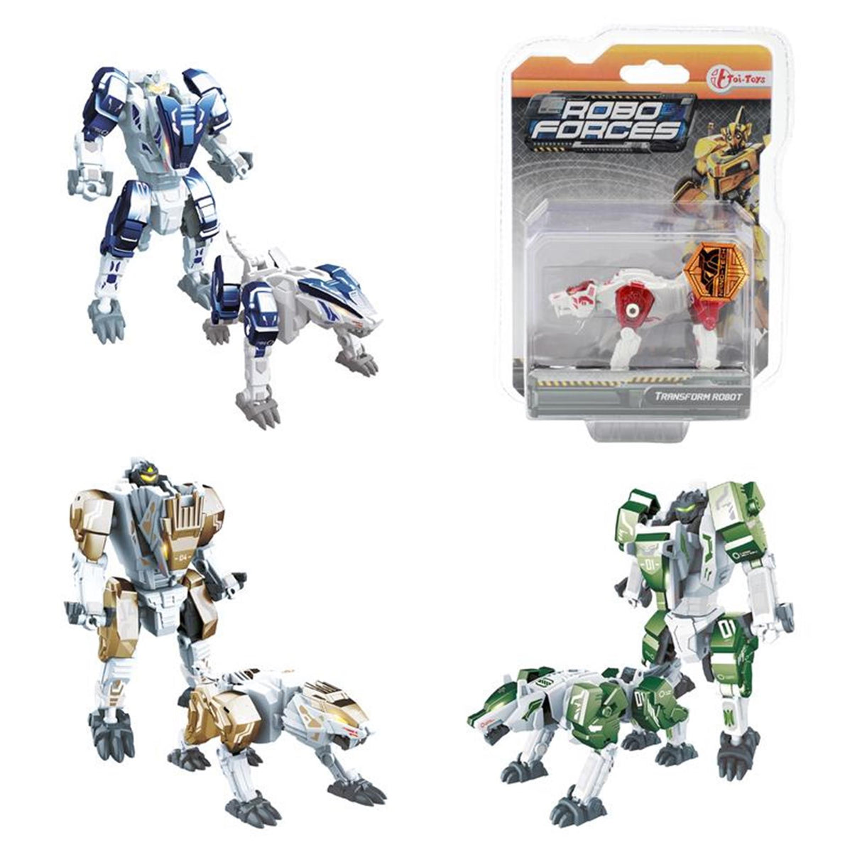 Les Roboforces transforment un animal robot