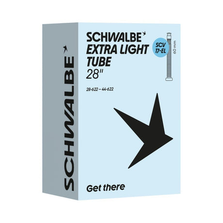 Schwalbe chambre à air scv17-el 28 44-622 60mm noir