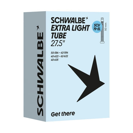 Schwalbe chambre à air scv19-el 40 62-584 635 50mm noir