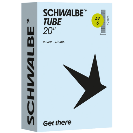 Chambre à air Schwalbe av6 20 28 40-406 av 40mm