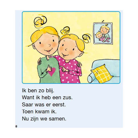 Livre central maison les douces sœurs un baiser pour ma sœur