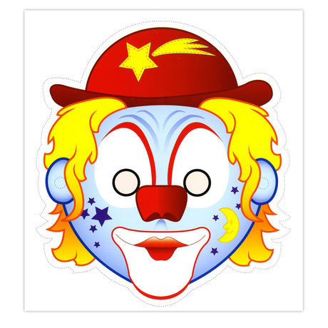 Masques de la Maison Centrale du Livre : clowns