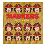 Masques de la maison centrale du livre : pirates et marins