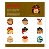Masques de la maison centrale du livre : pirates et marins