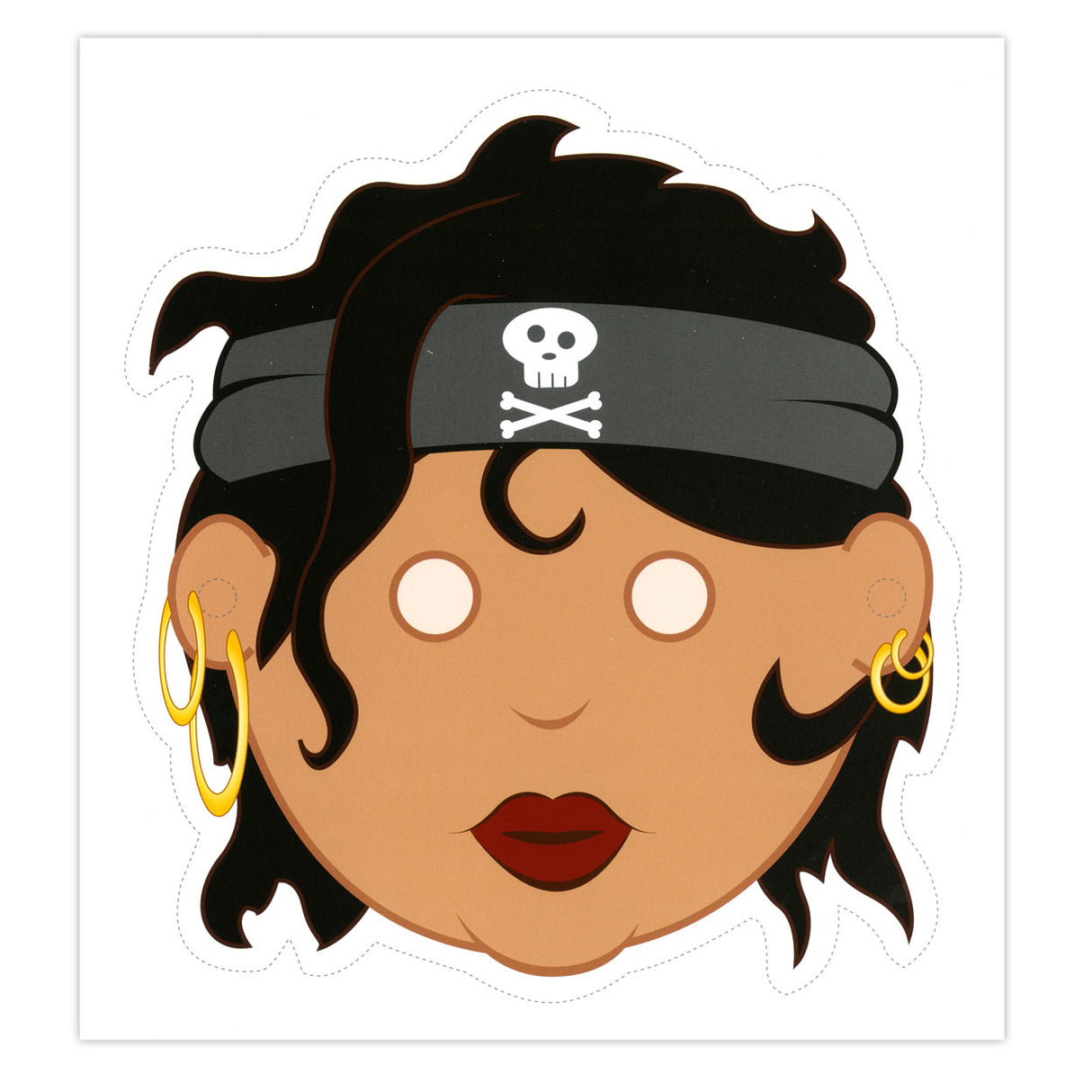 Masques de la maison centrale du livre : pirates et marins