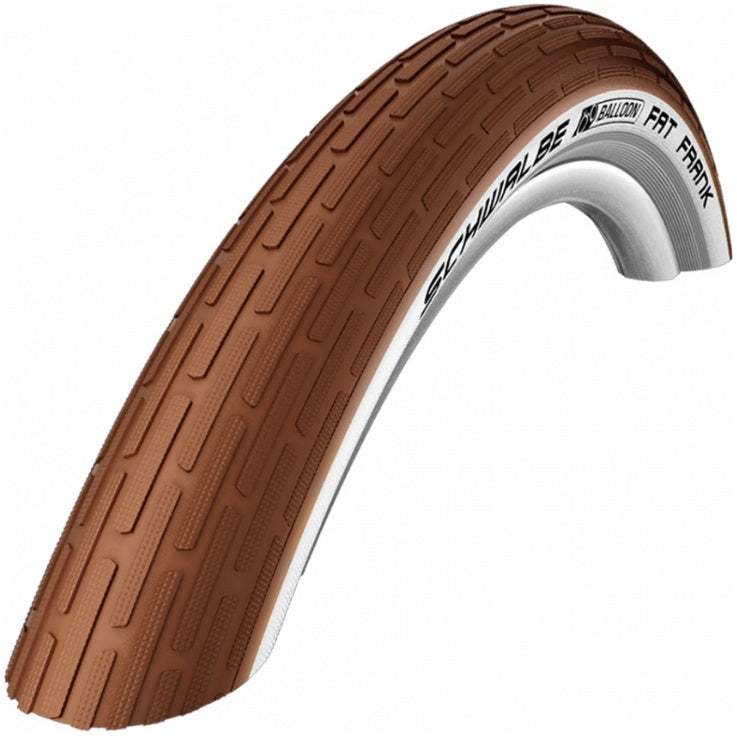 Schwalbe dæk Frank K-Guard 28 x 2,00 50-622 mm brun fløde med refleksion