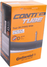 Continental Inner Tube DV19 Tour szeroka 28 cali 47 62-622 DV 40 mm