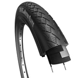 Edge Tire Metro Basic 28 x 1,40 37-622 mm noir avec réflexion