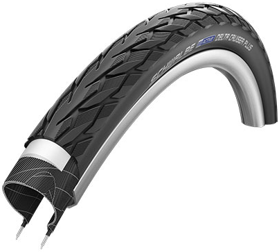 Schwalbe Schwalbe Cruiser Plus 28x15 8x13 8 37-622 28x1.40 Black Reflex