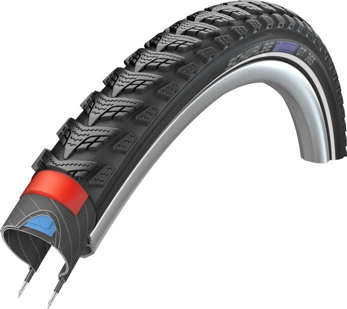 Schwalbe tire Marathon 365 Greenguard 28 x 1.40 37-622mm black with reflection