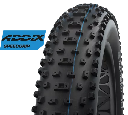 Schwalbe Folding Band Al Evo Super Ground 26 X 4,80 120-559 Sort