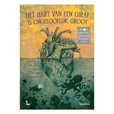 La maison centrale du livre, le cœur d'une girafe est incroyablement grand