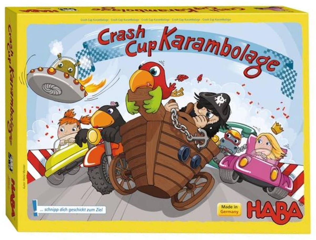 Jeu de carambolage Haba Crash Cup