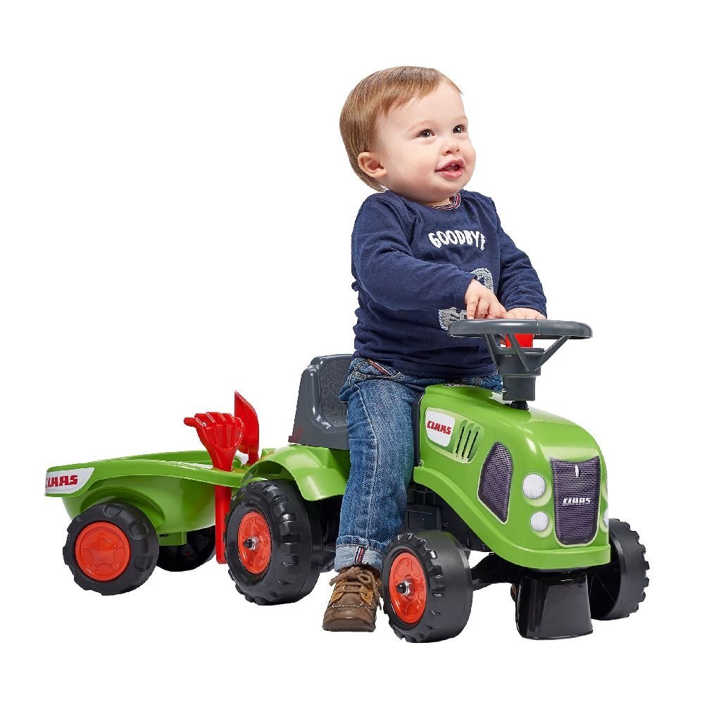 Tracteur ambulant Falk Claas vert