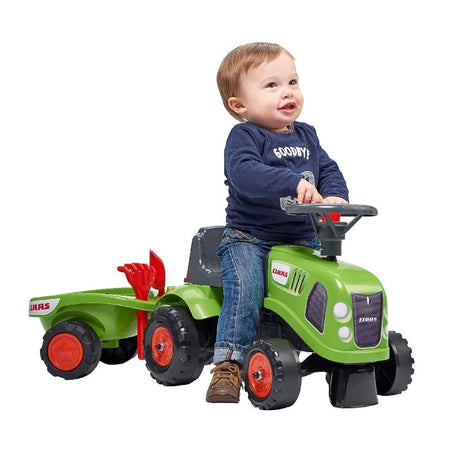 Tracteur ambulant Falk Claas vert