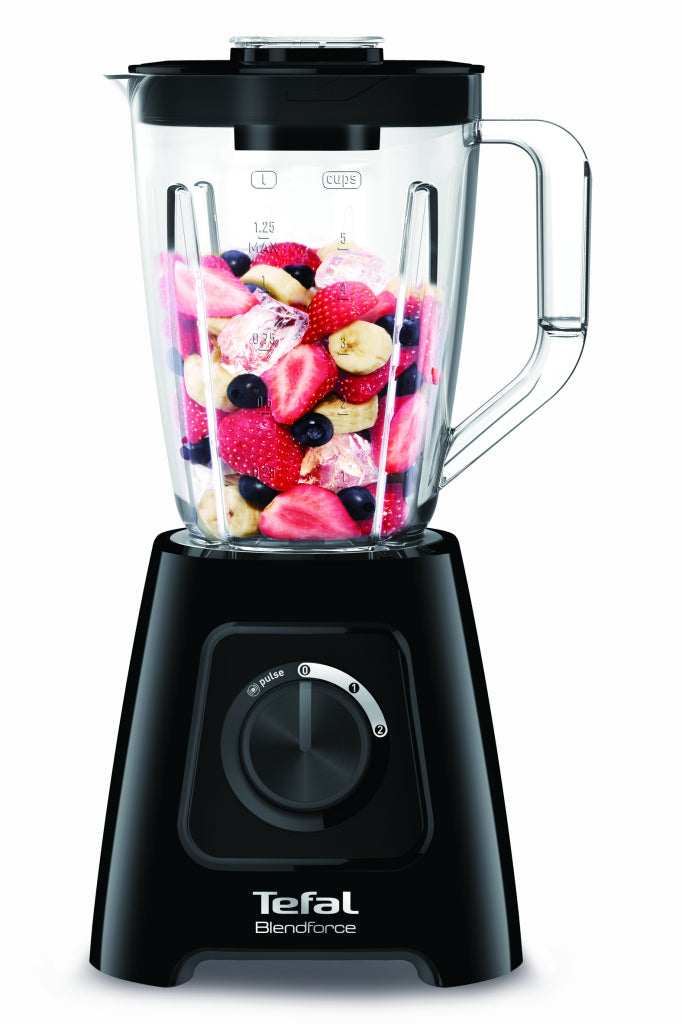 Tefal blendforce ii bl4208 - mixeur - 1,25l - 600w - bol en plastique - pour smoothies et soupes