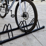 Edge bicycle rack for 3 bicycles