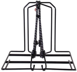 Steco Luggage Rack más ancho 31 x 27 cm Negro