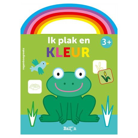 Standard éditeur je colle et colore la grenouille. 3+