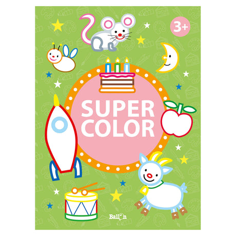 Éditeur standard super color 3+ méga livre de coloriage