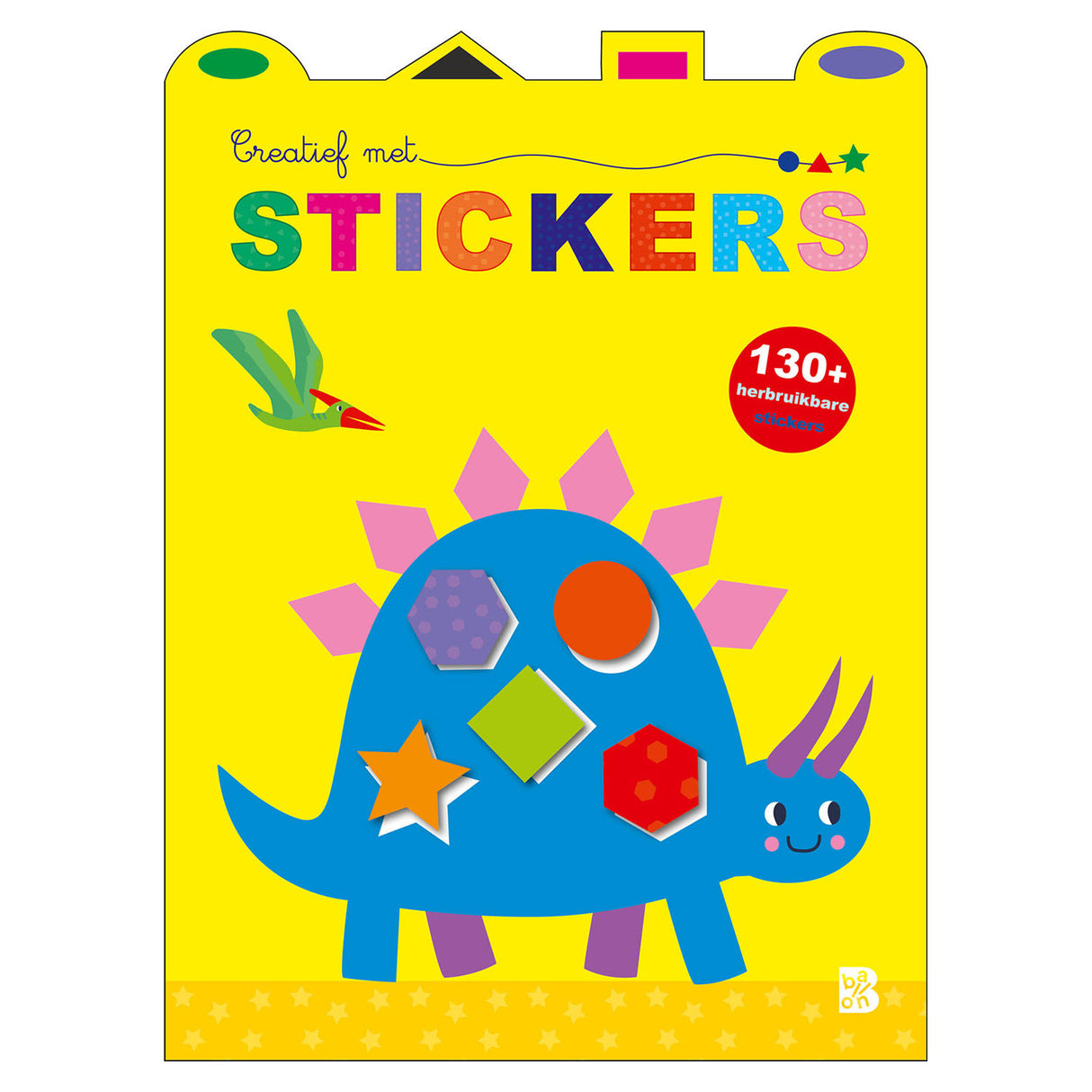 Création d'éditeur standard avec autocollants (dinosaure)