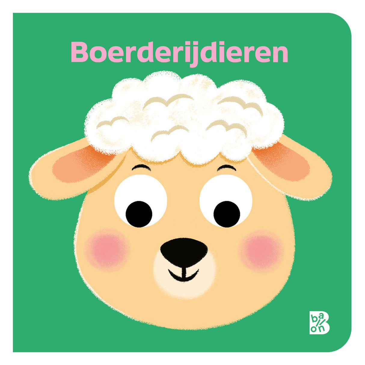 Animaux de ferme d'éditeur standard - livre cartonné avec des yeux écarquillés