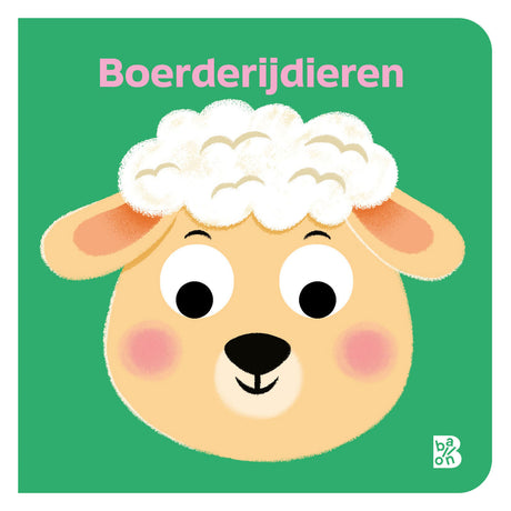 Animaux de ferme d'éditeur standard - livre cartonné avec des yeux écarquillés