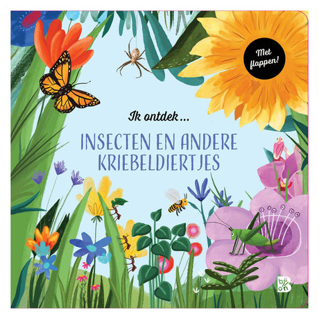 Livre à rabat standard de l'éditeur - Je découvre les insectes et autres animaux chatouilleux