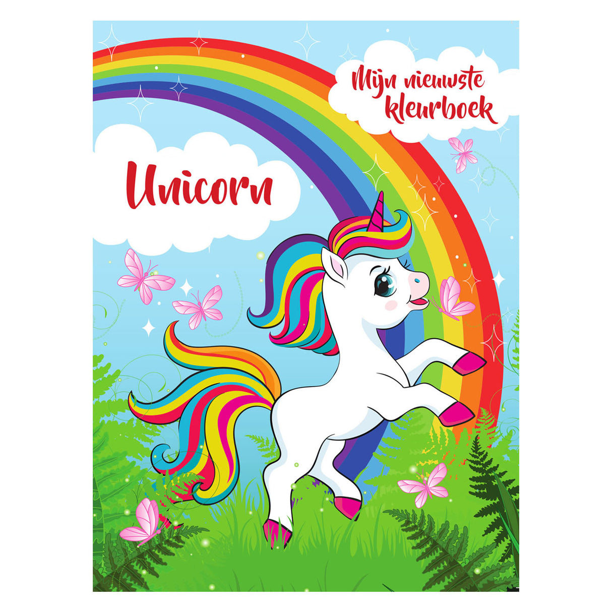 Mein neuestes Malbuch Unicorn