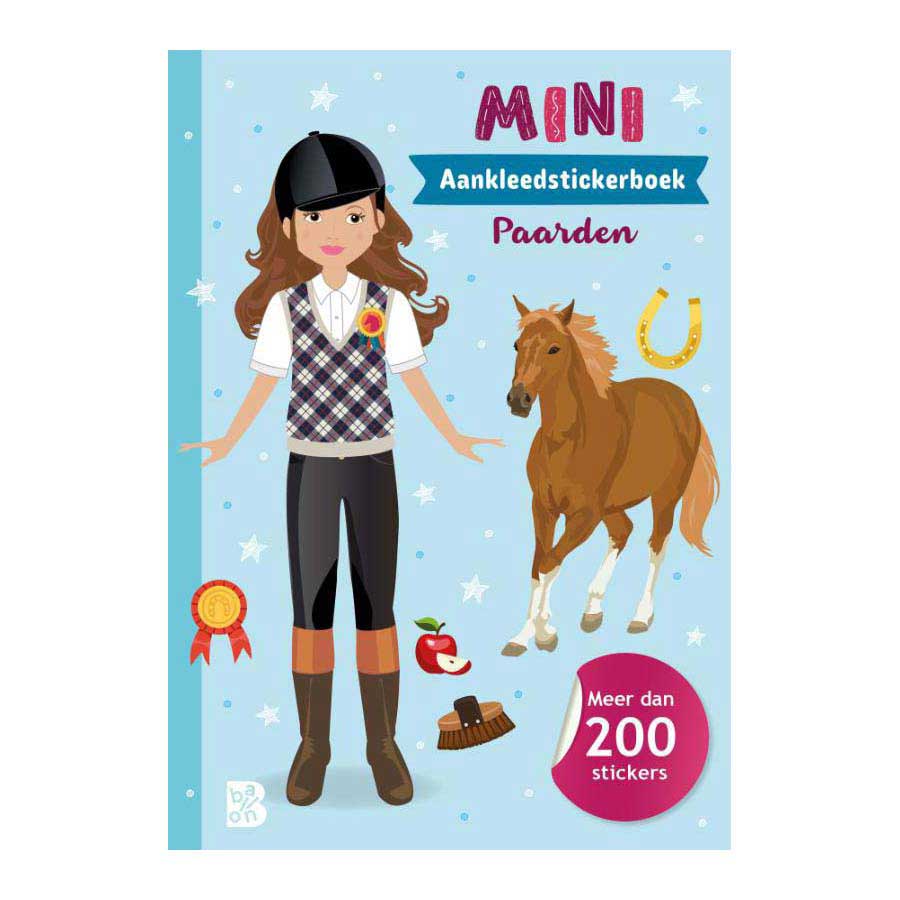 Livre d'autocollants d'éditeur standard mini fashionistas: chevaux 4+