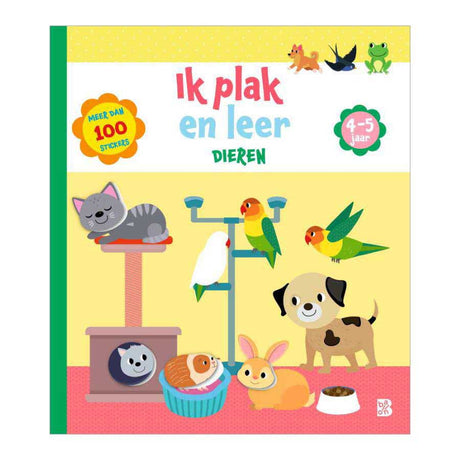 Je colle et j'apprends : les animaux (4-5 ans) 4+