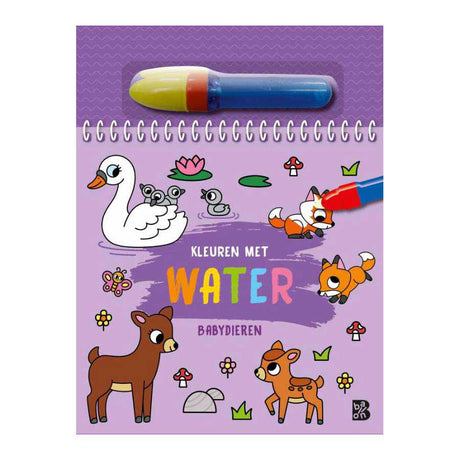 Coloriage éditeur standard à l'eau - bébés animaux
