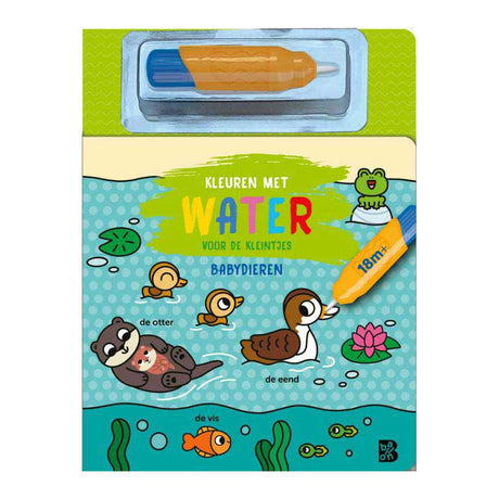 Standard éditeur coloriage à l'eau pour les petits bébés animaux 18m+